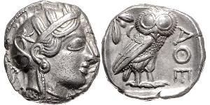 1 Tetradrachm Ancient Greece (1100BC-330) 銀 