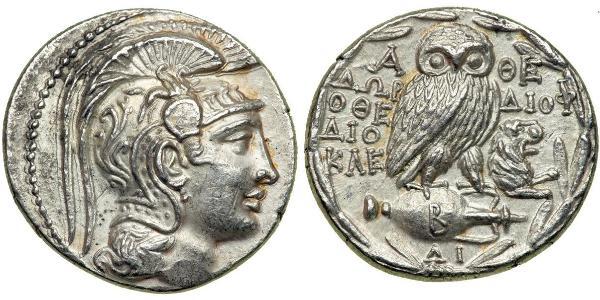 1 Tetradrachm Ancient Greece (1100BC-330) 銀 