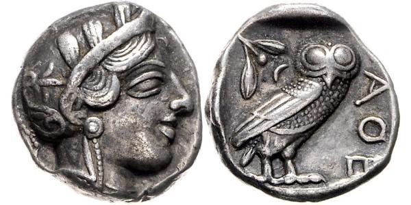 1 Tetradrachm Ancient Greece (1100BC-330) 銀 
