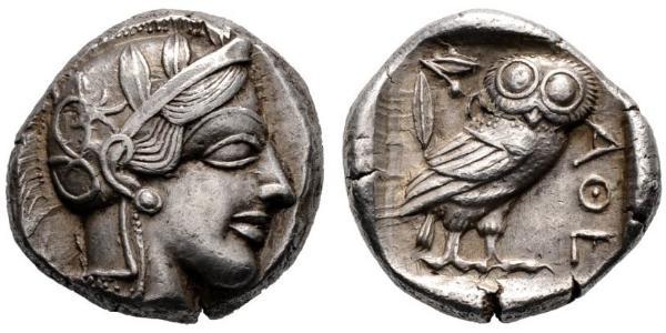 1 Tetradrachm Ancient Greece (1100BC-330) 銀 