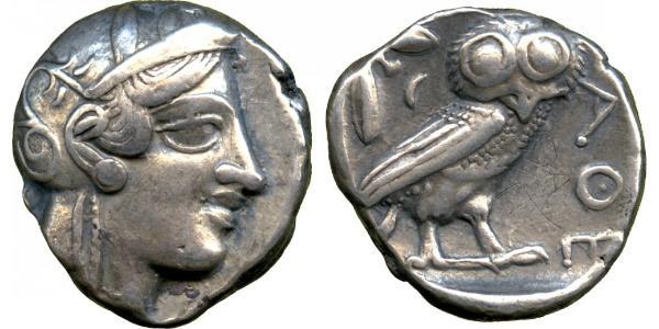 1 Tetradrachm Ancient Greece (1100BC-330) 銀 