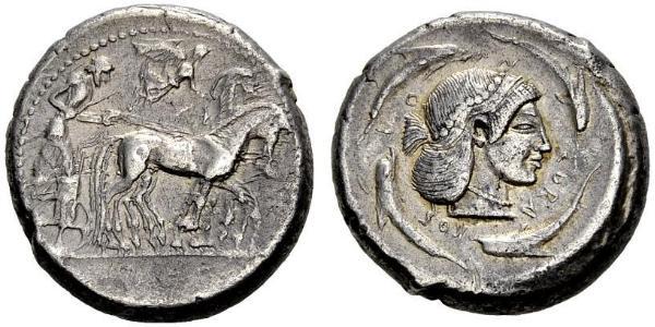 1 Tetradrachm Ancient Greece (1100BC-330) 銀 