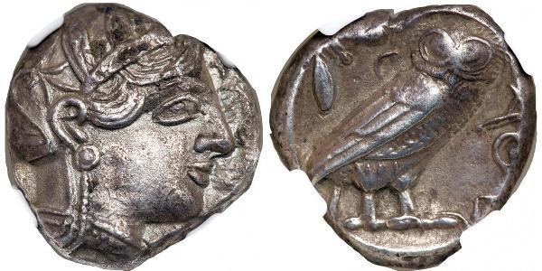 1 Tetradrachm Ancient Greece (1100BC-330) 銀 
