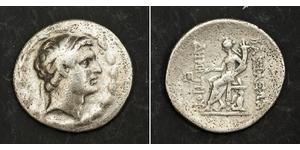 1 Tetradrachm 塞琉古帝国 (312 BC - 63 BC) 銀 Demetrius I Soter (185BC - 150BC)