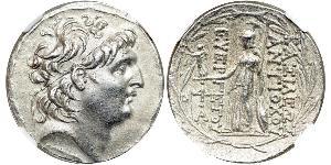 1 Tetradrachm 塞琉古帝国 (312 BC - 63 BC) 銀 Antiochus VII Euergetes (?-129BC)