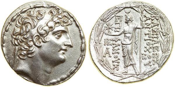 1 Tetradrachm 塞琉古帝国 (312 BC - 63 BC) 銀 