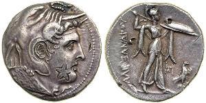 1 Tetradrachm 托勒密王國 (305 BC - 30 BC) 銀 