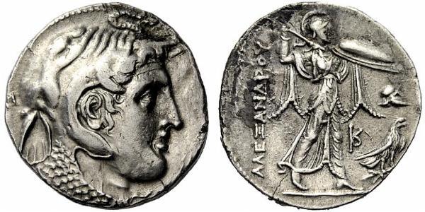 1 Tetradrachm 托勒密王國 (305 BC - 30 BC) 銀 