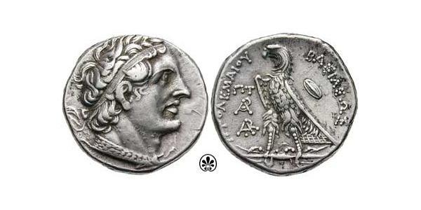 1 Tetradrachm 托勒密王國 (305 BC - 30 BC) 銀 Ptolemy II Philadelphus (309BC-246BC)