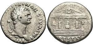 1 Tetradrachm 羅馬帝國 銀 Domitian  (51-96)