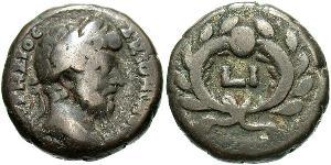 1 Tetradrachm 羅馬帝國 銀 Marcus Aurelius (121-180)