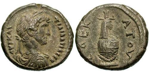 1 Tetradrachm 羅馬帝國 銀 哈德良