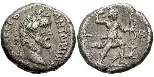 1 Tetradrachm 羅馬帝國 銀 Antoninus Pius  (86-161)