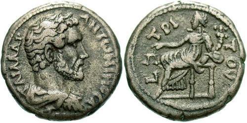 1 Tetradrachm 羅馬帝國 銀 Antoninus Pius  (86-161)