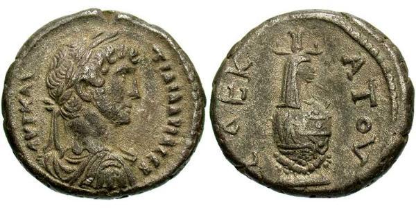 1 Tetradrachm 羅馬帝國 銀 哈德良
