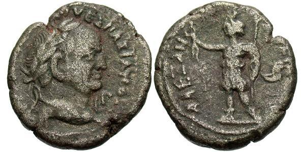 1 Tetradrachm 羅馬帝國 銀 韦斯巴芗