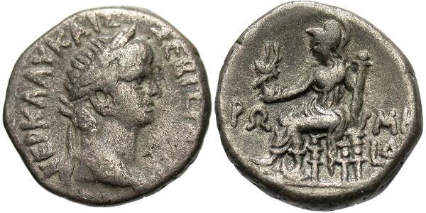 1 Tetradrachm 羅馬帝國 銀 Nero  (37- 68)