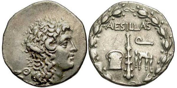 1 Tetradrachm 馬其頓王國 (808 BC - 168 BC) 銀 