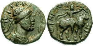 1 Tetradrachm Kushan Empire (60-375) 青铜 Vima Takto