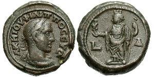 1 Tetradrachm 羅馬帝國 青铜 Philip the Arab (204-249)