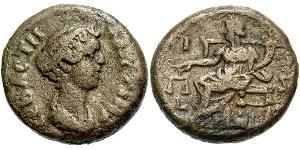 1 Tetradrachm 羅馬帝國 青铜 Faustina II (130-175)