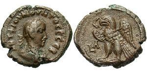 1 Tetradrachm 羅馬帝國 青铜 Quietus (?-261)