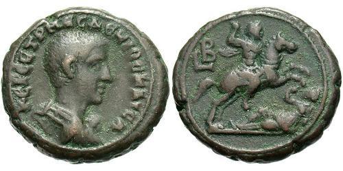 1 Tetradrachm 羅馬帝國 青铜 Herennius Etruscus (227-251)