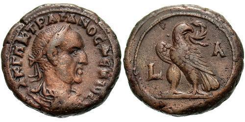 1 Tetradrachm 羅馬帝國 青铜 Trajan Decius (201-251)