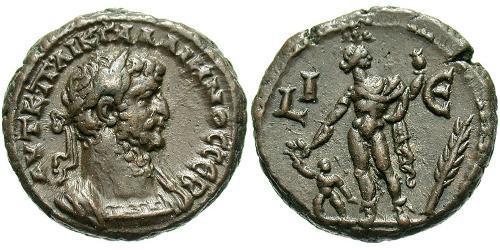 1 Tetradrachm 羅馬帝國 青铜 加里恩努斯
