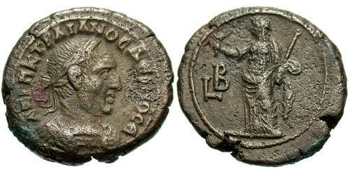 1 Tetradrachm 羅馬帝國 青铜 Trajan Decius (201-251)