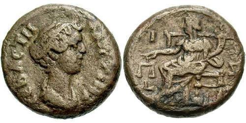 1 Tetradrachm 羅馬帝國 青铜 Faustina II (130-175)