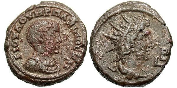 1 Tetradrachm 羅馬帝國 青铜 Pupienus Maximus (178-238)