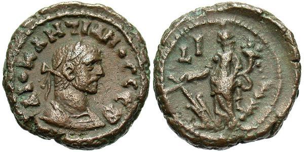 1 Tetradrachm 羅馬帝國 青铜 Diocletian (244-311)