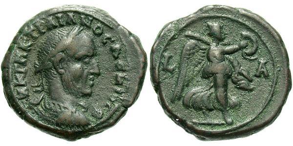 1 Tetradrachm 羅馬帝國 青铜 Trajan Decius (201-251)