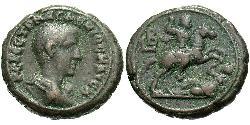 1 Tetradracma Imperio romano (27BC-395) Bronce Herenio Etrusco (227-251)