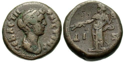 1 Tetradracma Imperio romano (27BC-395) Bronce Faustina II (130-175)