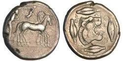 1 Tetradracma Antigua Grecia (1100BC-330) Plata 