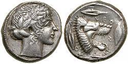1 Tetradracma Antigua Grecia (1100BC-330) Plata 