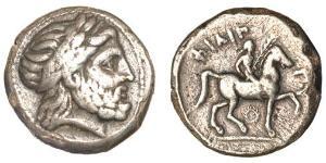 1 Tetradracma Antigua Grecia (1100BC-330) Plata Philip II of Macedon (382 BC - 336 BC)