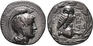 1 Tetradracma Antigua Grecia (1100BC-330) Plata 