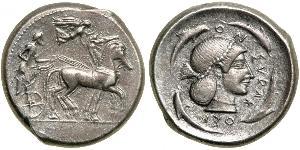 1 Tetradracma Antigua Grecia (1100BC-330) Plata 