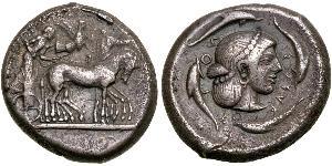 1 Tetradracma Antigua Grecia (1100BC-330) Plata 