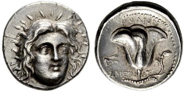 1 Tetradracma Antigua Grecia (1100BC-330) Plata 