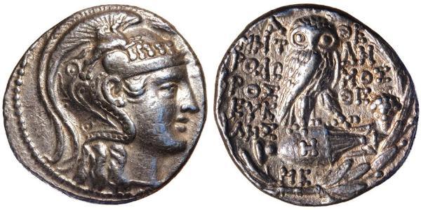 1 Tetradracma Antigua Grecia (1100BC-330) Plata 