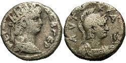 1 Tetradracma Imperio romano (27BC-395) Plata Nerón (37- 68)