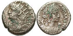 1 Tetradracma Imperio romano (27BC-395) Plata Nerón (37- 68)