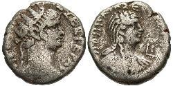 1 Tetradracma Imperio romano (27BC-395) Plata Nerón (37- 68)