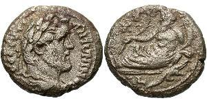 1 Tetradracma Imperio romano (27BC-395) Plata Antonino Pío  (86-161)