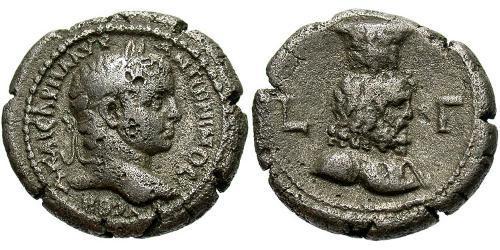 1 Tetradracma Imperio romano (27BC-395) Plata Heliogábalo (203-222)