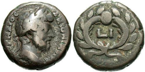 1 Tetradracma Imperio romano (27BC-395) Plata Marco Aurelio (121-180)